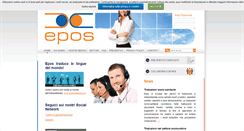 Desktop Screenshot of epostraduzioni.com